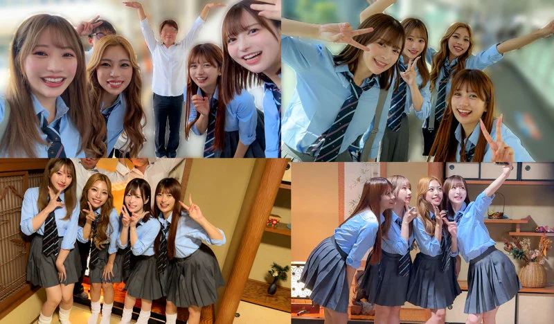 りお＆ひなた＆かりん＆ゆい deaa026 DEAA-026 5P エロ AV FANZA 4枚目